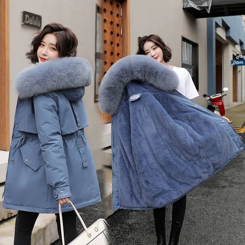 Casaco Feminino Forrado em Veludo Brooklyn - Loja Fact