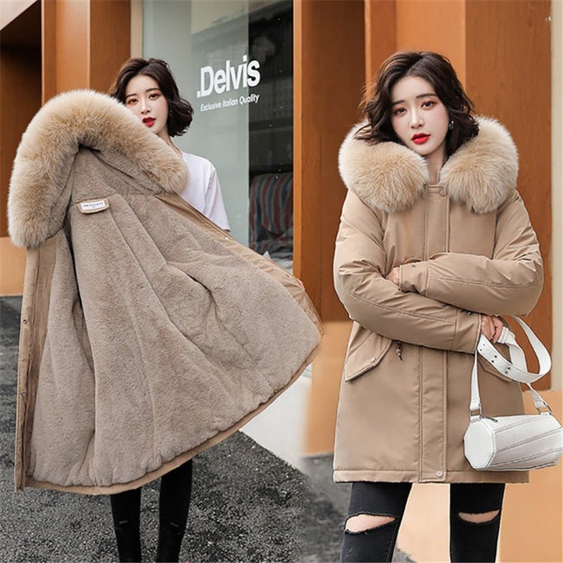 Casaco Feminino Forrado em Veludo Brooklyn - Loja Fact