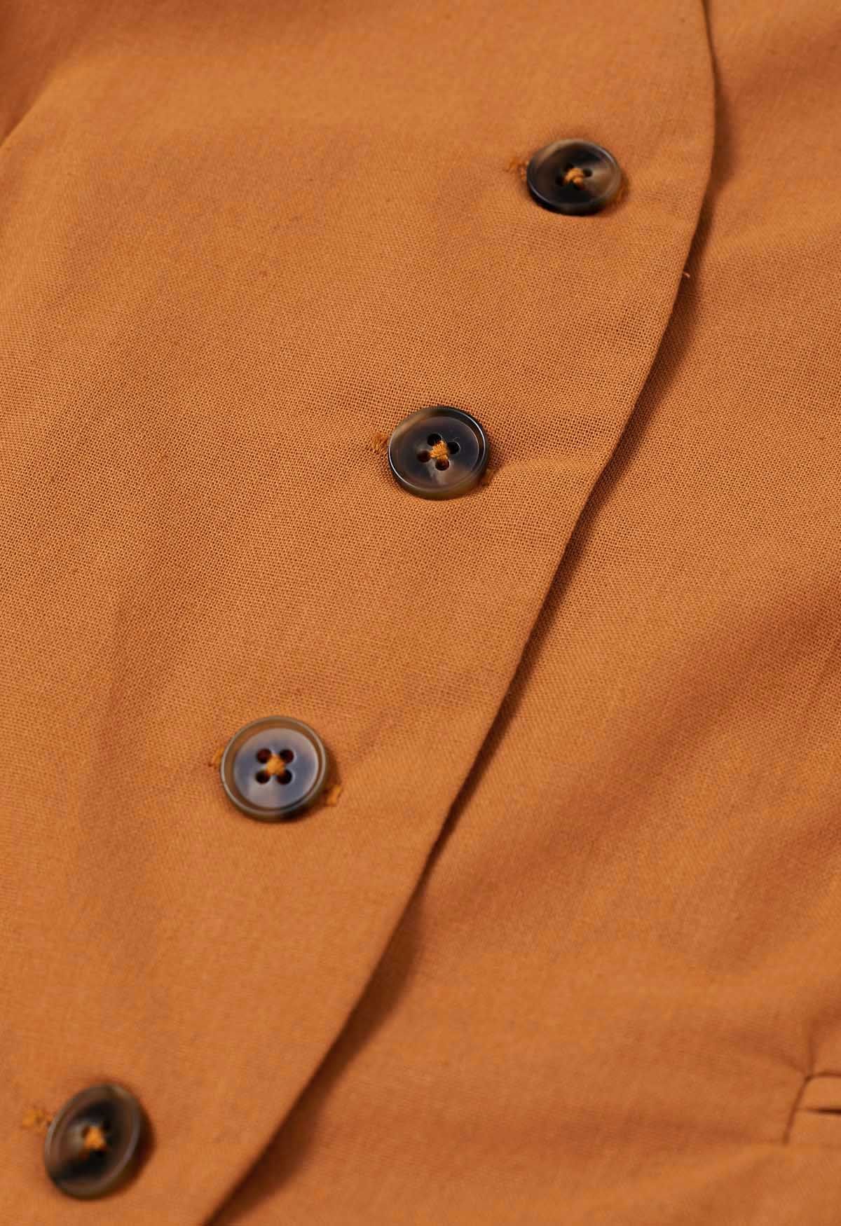 Conjunto Calça e Colete em Alfaiataria Medusa - Ziora
