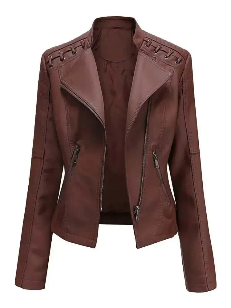 Jaqueta Feminina Biker Aude - Loja Fact