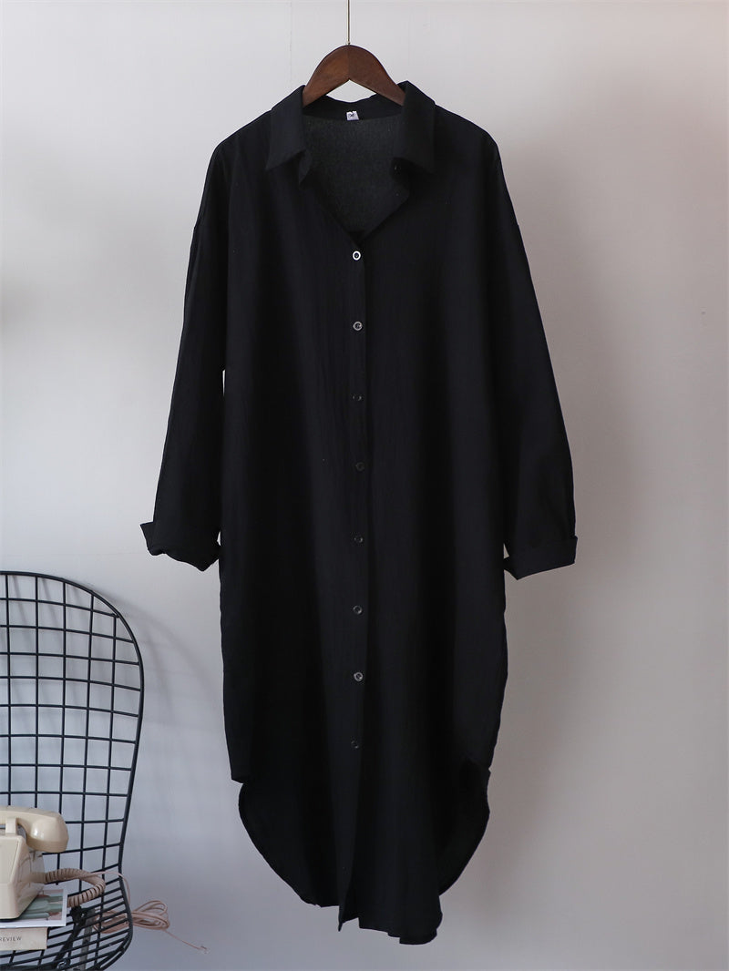 Chemise de Linho Manga Longa Amélia