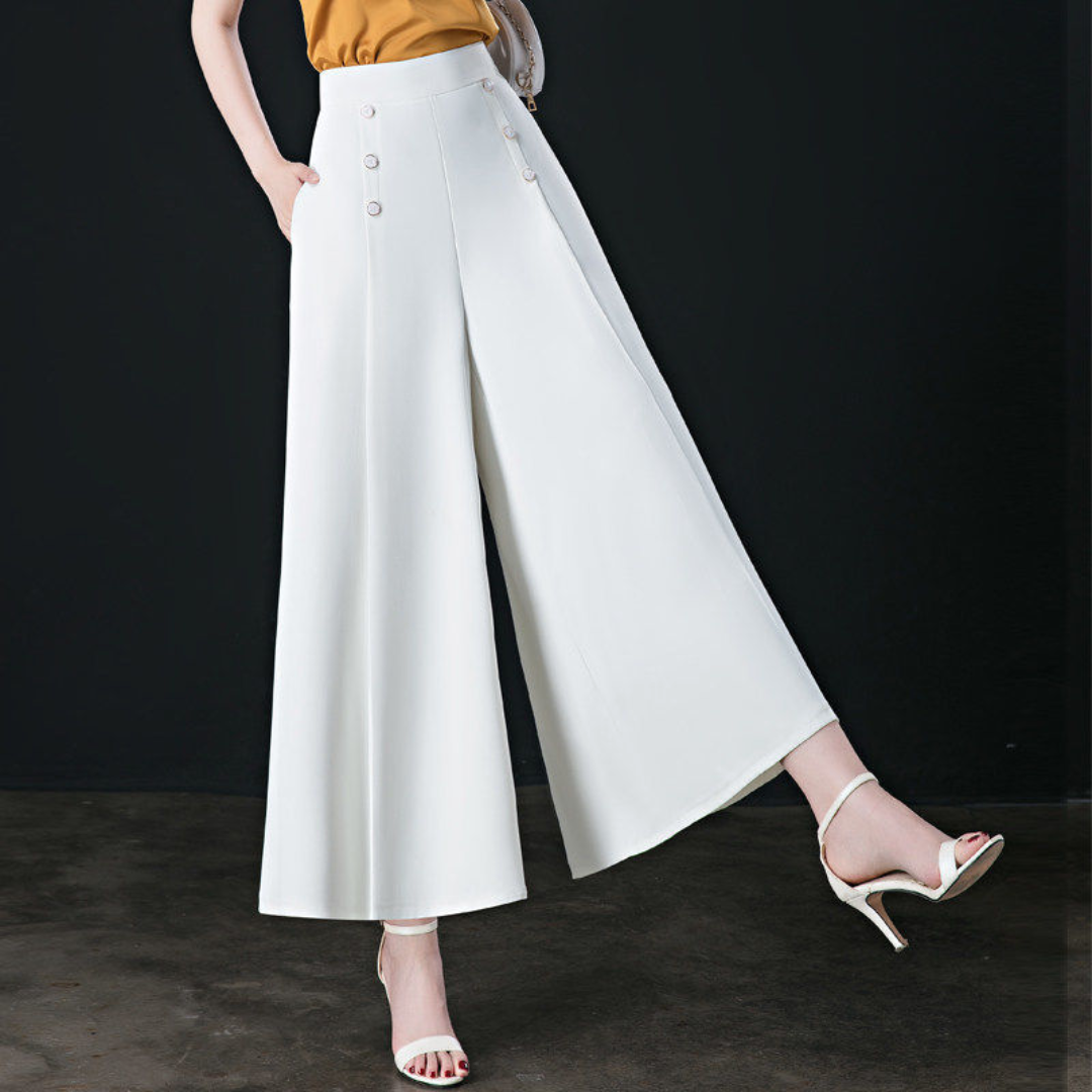 Calça Pantalona de Alfaiataria Íris