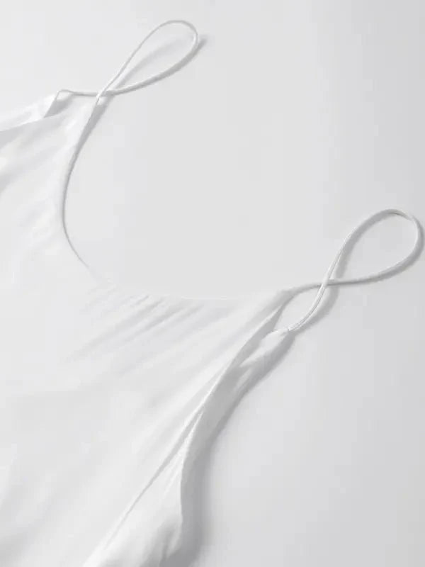 Vestido Longo Branco Marfim Martina - Ziora