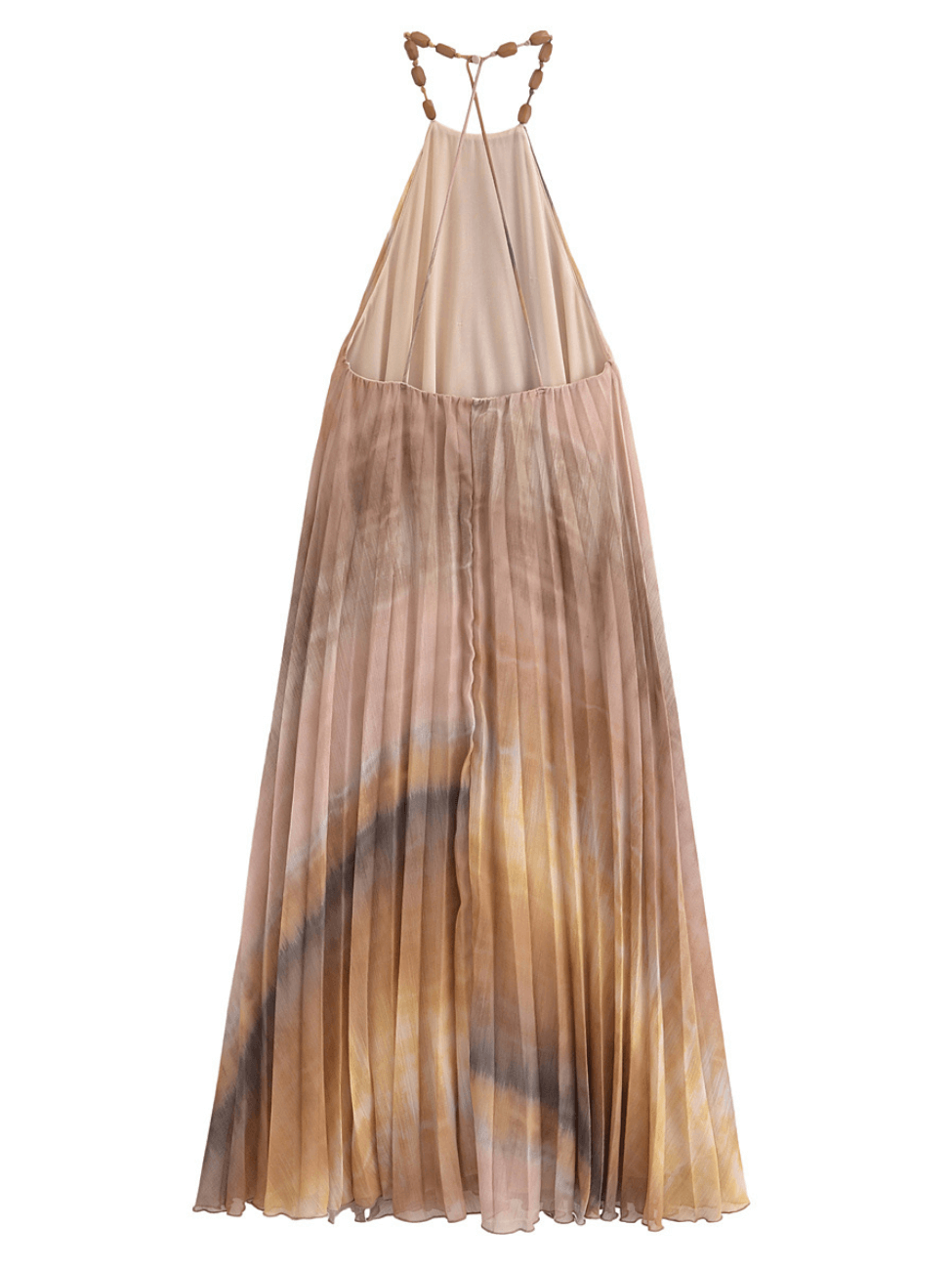 Vestido Longo Plissado Annah - Ziora