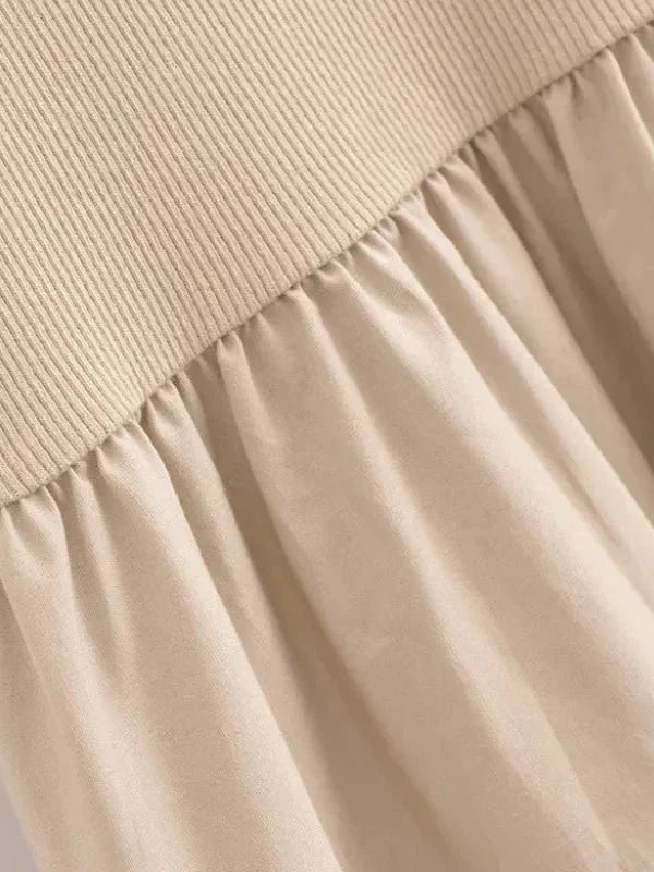Vestido Midi Internazionale Nude - Ziora