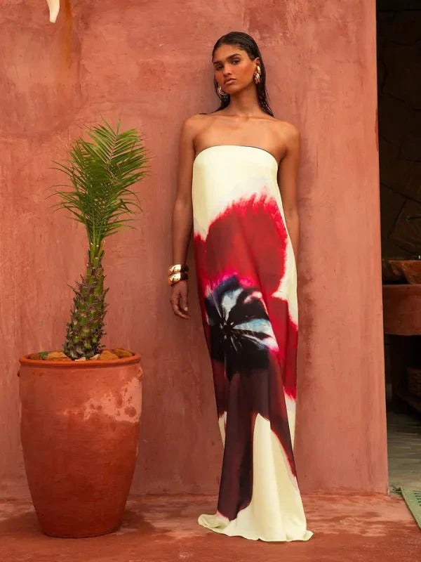 Vestido Tomara que Caia com Detalhe de Fivela Andrea - Ziora