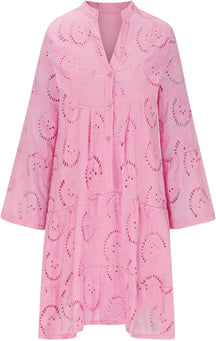 Vestido Caça Bordada Midi Estela
