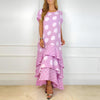 Vestido Longo com Babados Jade