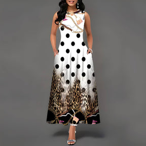 Vestido Casual Mídi Ônix