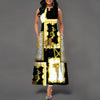 Vestido Casual Mídi Ônix