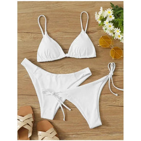 Biquíni 3 Peças com Amarração Juliana – Conforto e Estilo - Ziora