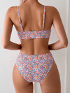 Biquíni Floral High Waist - Camila - Ziora