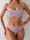 Biquíni Floral High Waist - Camila - Ziora
