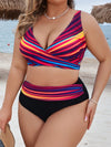 Biquini Plus Size Estampado Alças Grossas Polianna - Ziora