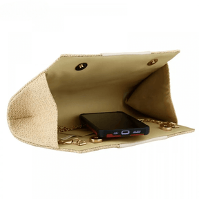 Bolsa de Mão em Palha Sandy - Ziora