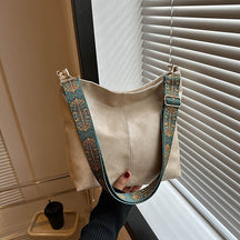 Bolsa Feminina de Couro Elegância Retrô - Ziora