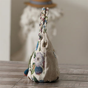 Bolsa Feminina Floral Nyvos Boho - Ziora