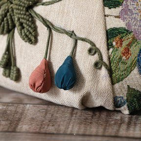 Bolsa Feminina Floral Nyvos Boho - Ziora