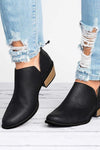 Bota de Couro Cano Curto Vallerie - Ziora