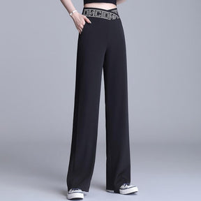 Calça Casual de Alfaiataria Élastique - Loja Fact
