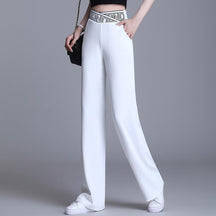Calça Casual de Alfaiataria Élastique - Loja Fact