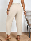 Calça Feminina Plus Size Roberta Com Elastico Na Cintura - Ziora