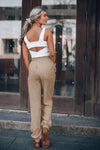 Calça Harem Algodão Cintura Elástica Bali - Ziora