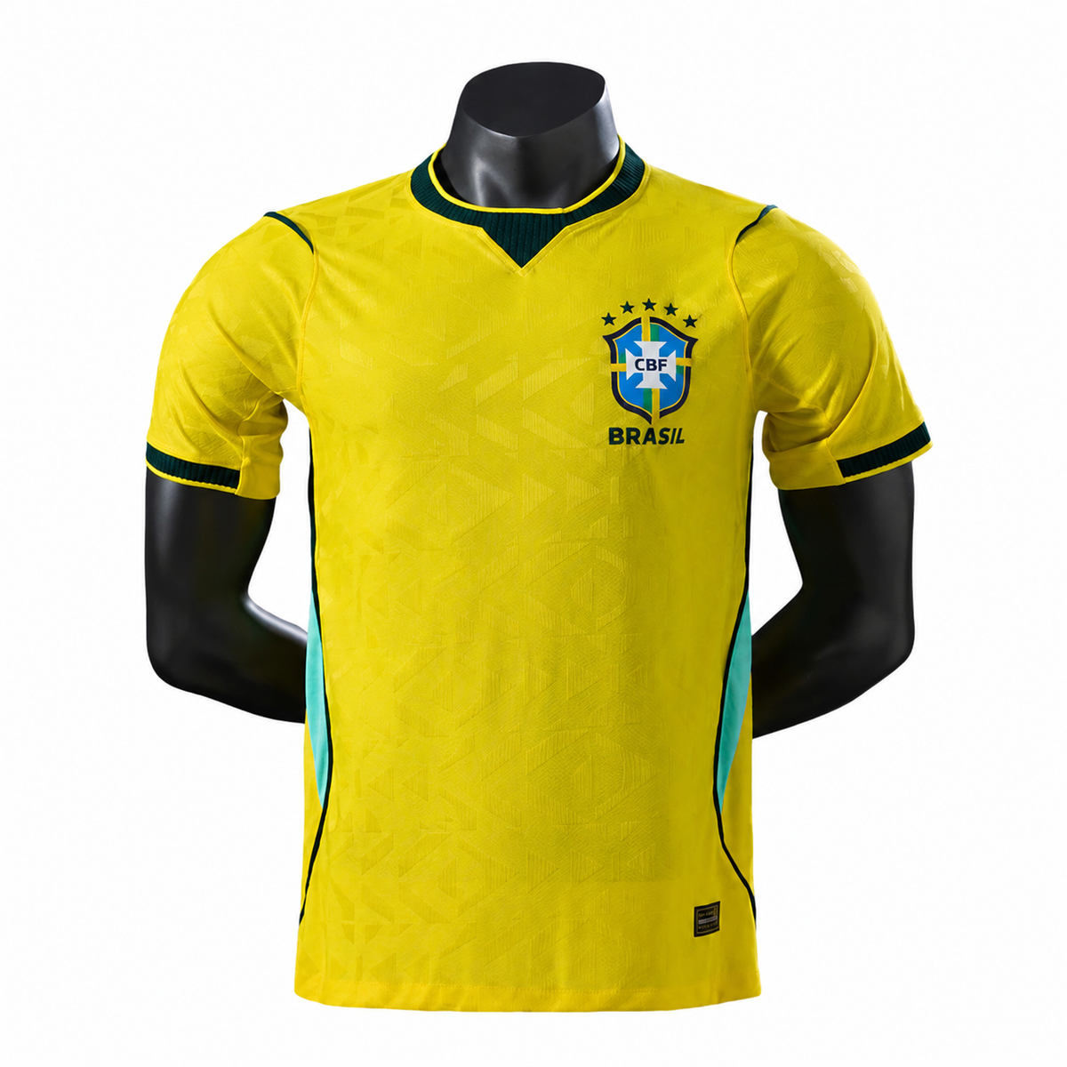 Camisa Brasil Pro 2026/27 · Amarela Masculina · Versão Jogador · Casa
