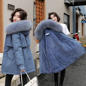 Casaco Feminino Forrado em Veludo Brooklyn - Loja Fact