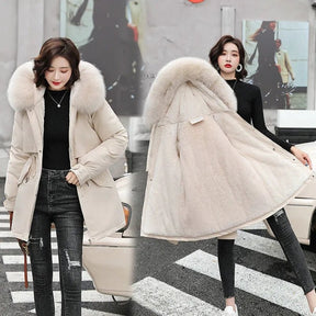 Casaco Feminino Forrado em Veludo Brooklyn - Loja Fact