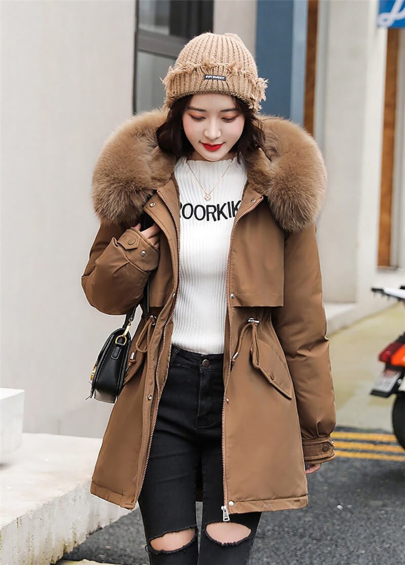 Casaco Feminino Forrado em Veludo Brooklyn - Loja Fact