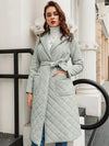 Casaco Feminino Parka Alongado Stylish - Loja Fact