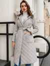 Casaco Feminino Parka Alongado Stylish - Loja Fact