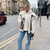 Colete Feminino Oversized Forrado em Lã Calantha - Vista Ladies