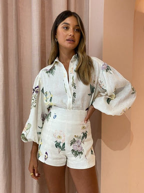 Conjunto Camisa e Short Social Pauline - Ziora