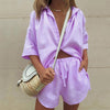 Conjunto Camisa Oversized e Shorts Maxxi - Ziora