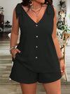 Conjunto Feminino Plus Size Com Alça De Amarrar Livia - Ziora