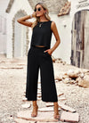 Conjunto Regata e Calça Pantalona Levitti - Ziora