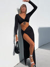 Conjunto Top e Saia com Fenda Luvicci - Ziora