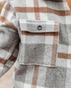 Jaqueta Estilo Camisa Xadrex Westy - Ziora