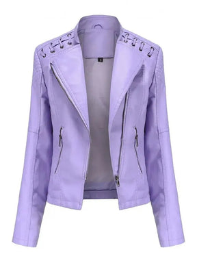 Jaqueta Feminina Biker Aude - Loja Fact