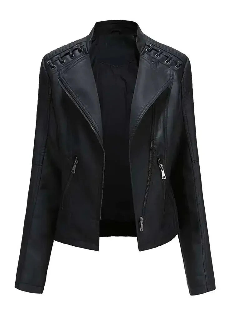 Jaqueta Feminina Biker Aude - Loja Fact