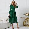 Vestido Decote V Frisado Veronni - Ziora