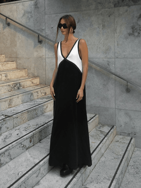Vestido Decote V Luise - Ziora