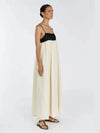 Vestido Long Off - White e Preto Barcelona - Ziora