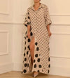 Vestido Longo com Abotoamento Rubelitta - Loja Fact
