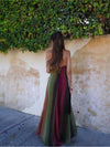 Vestido Longo Detalhe de Pedraria Mariah - Ziora