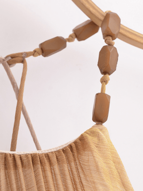 Vestido Longo Plissado Annah - Ziora