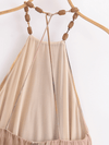 Vestido Longo Plissado Annah - Ziora