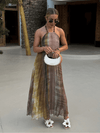 Vestido Longo Plissado Annah - Ziora